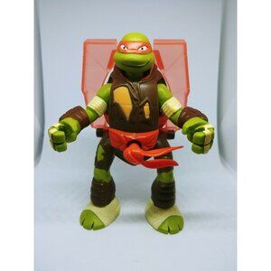 2013 Teenage Mutant Ninja Turtles  Battle N Throw Michelangelo Action Figure